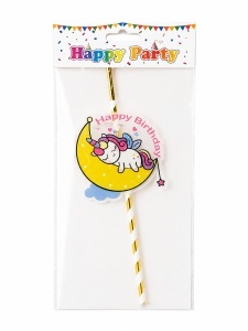 ORNAMENT HAPPY BIRTHDAY CU LUMINA 059-17