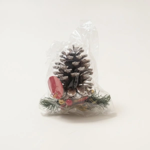 ORNAMENT CON BRAD 15CM 2302 - Img 3