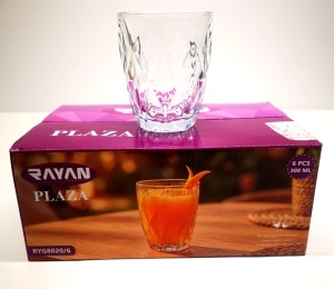 RYG8020/6 SET 6 PAHARE PLAZA 300ML