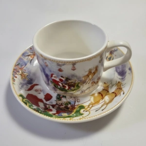 SET CANA CAFEA CU FARFURIE LC013/209 CRACIUN