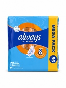 ABSORBANTE ALWAYS 56/SET