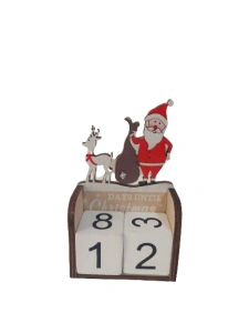 ORNAMENT LEMN CU CALENDAR 770282