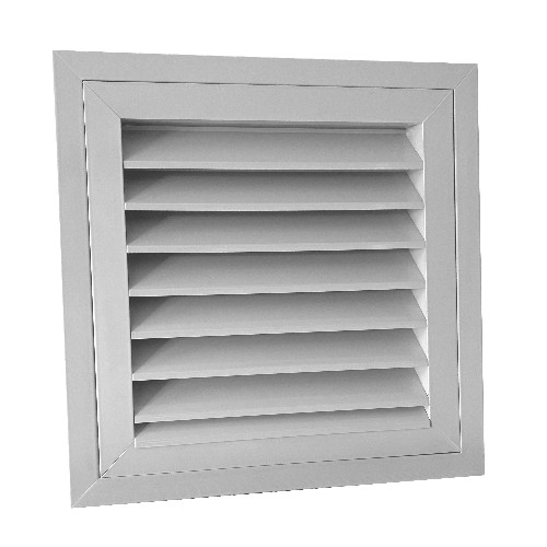 Hinged external louvre with filter EXT-FA