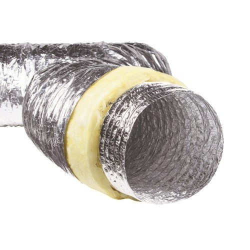 Insulated flexible ducts