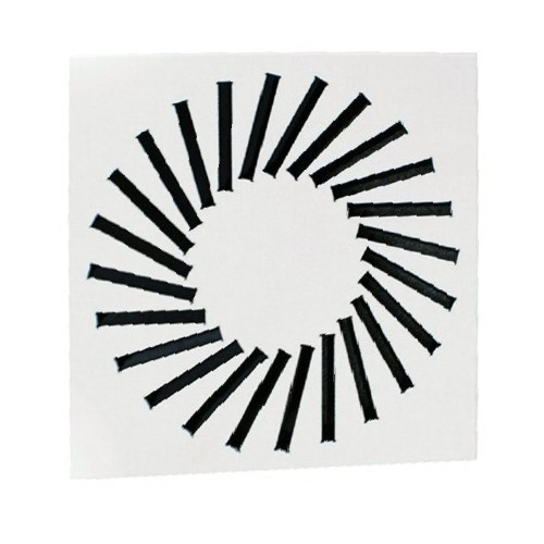 Swirl diffusers with adjustable blades SWR-1