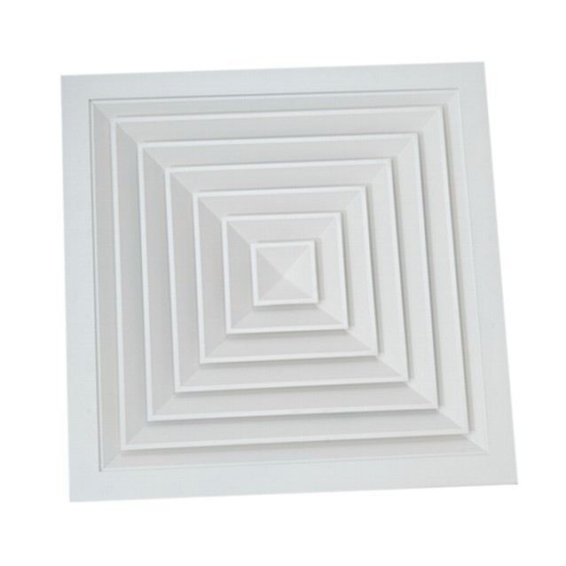 Square ceiling diffusers AN