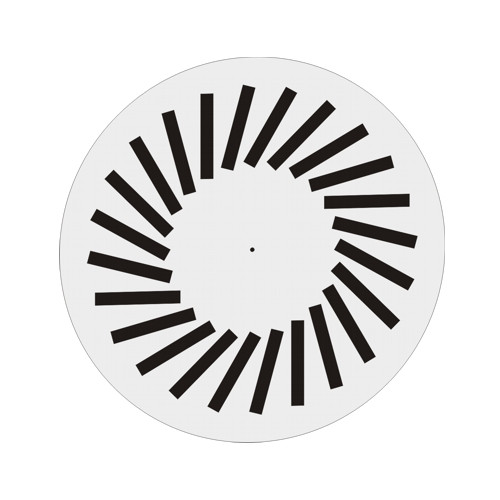 Swirl diffusers with adjustable blades CWR-1