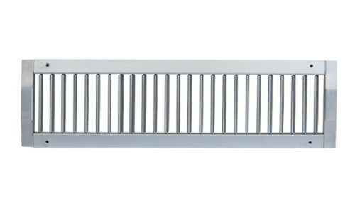 Single deflection grilles for circular ducts SD-S