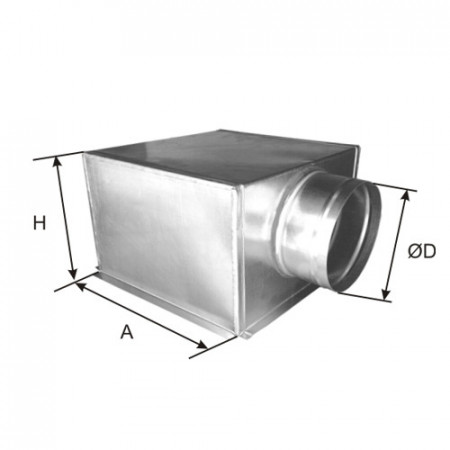 Plenum racord lateral