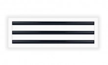 Slot diffuser with deflectors 3 slots L=900