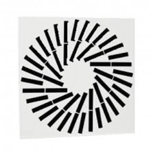Square swirl diffuser SWR-1 625/36