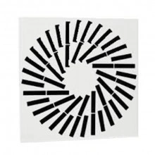 Square swirl diffuser SWR-1 625/36