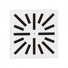 Difuzor elicoidal patrat swirl SWR-3 400/16