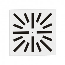 Difuzor elicoidal patrat swirl SWR-3 400/16