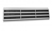 Slot diffuser adjustable blades 2 slots L=1000