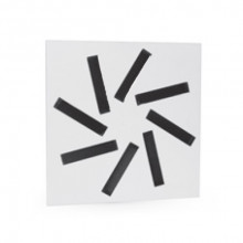 Square swirl diffuser SWR-1 300/8