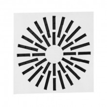 Square swirl diffuser SWR-2 595/36