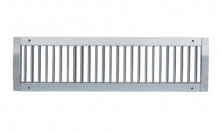 Single deflection grille 325x125 circular duct