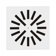 Square swirl diffuser SWR-2 400/16
