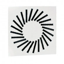 Difuzor elicoidal patrat swirl SWR-1 595/24