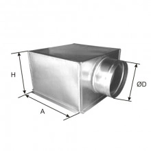 Plenum racord lateral