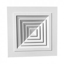Square ceiling diffuser 595x595 / 375x375