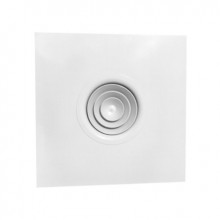 Square ceiling diffuser 595x595 circular connection 150
