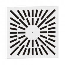 Square swirl diffuser SWR-3 595/48