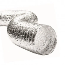 Uninsulated flexible duct 406