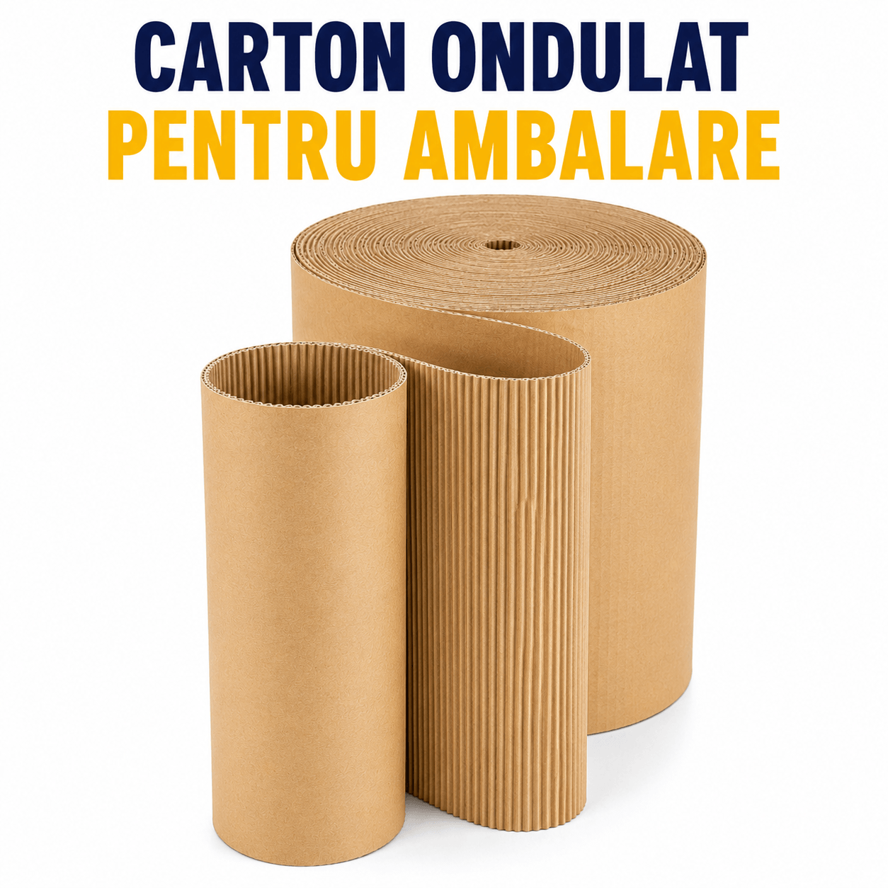 Carton ondulat pentru ambalare