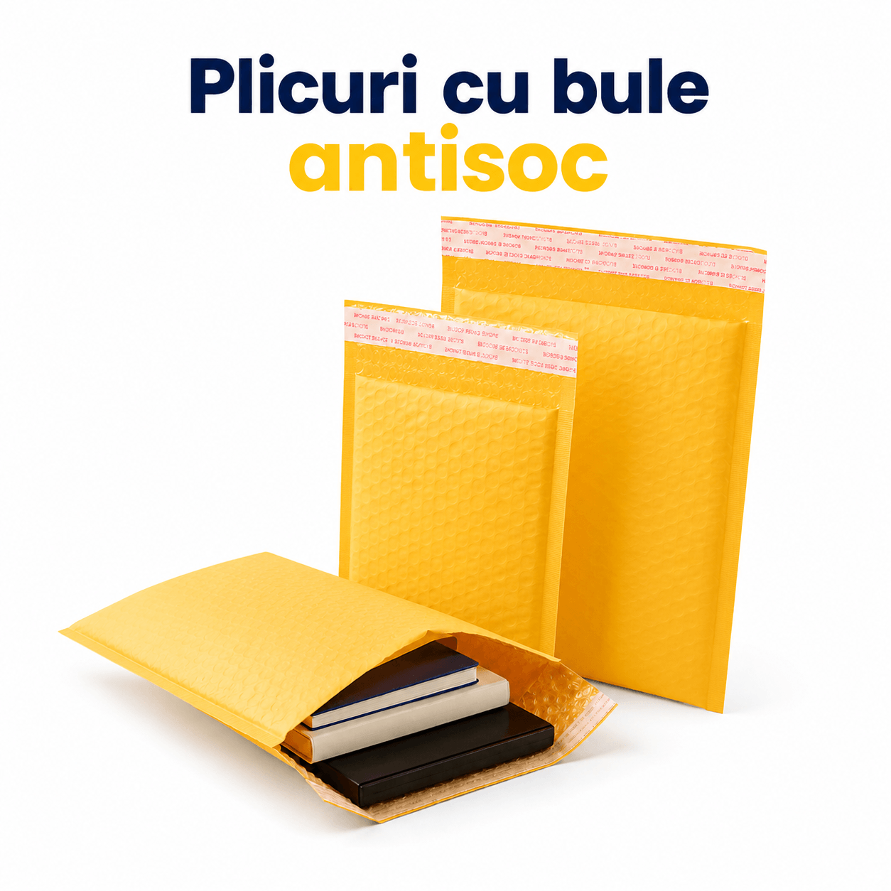 Plicuri cu bule antisoc