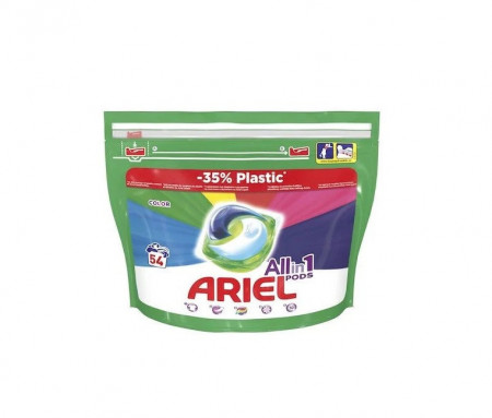 Ariel detergent capsule, All in 1, Pods color, 54 buc.