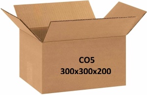 Cutie de carton 300X300x200 CO5, Natur