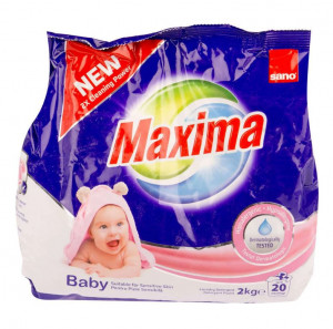 Detergent rufe copii SANO ,Maxima Baby, 2 kg