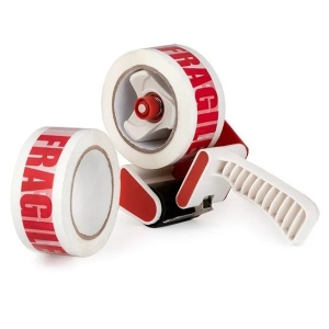 Dispenser Banda Adeziva 48/50 mm SIAT H11 Gri/Rosu – Aplicator Profesional pentru Ambalare si Sigilare Cutii - Img 5