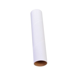 Tub din carton pentru folie stretch 200 g, Alb/Natur - Img 2
