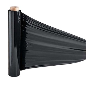 Folie Stretch Manuala Neagra 23 Microni 50cm,1.5 kg pentru Paletizare si Ambalare - Img 4