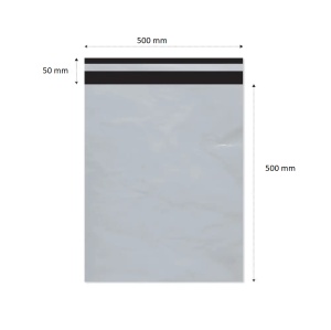 Pungi Curierat COEX 500x500x50mm, 60 Microni, Ultra-Rezistente