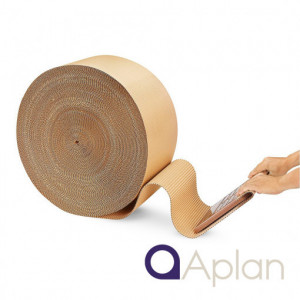 Rola carton ondulat CO2 50 cm, 13 kg, Natur