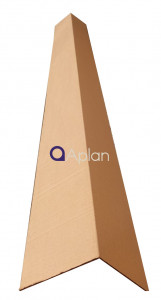 Set 10 coltare de carton CO3 160 x 13 cm, Natur