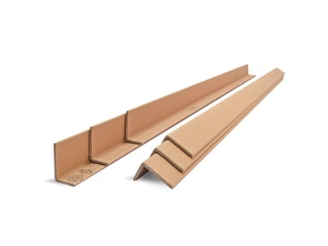 Set 25 de coltare din carton 45 cm x 45 cm x 4 cm x 2 m, Natur - Img 4