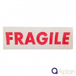 Banda adeziva (scotch) FRAGILE AplanTape, 48 X 60 m, Alb - Img 4