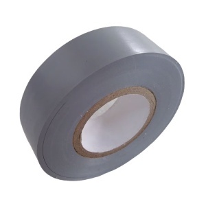 Banda Adeziva Izolatoare PVC 48mm x 25m AplanTape, Gri– Rezistenta si Lipire Puternica