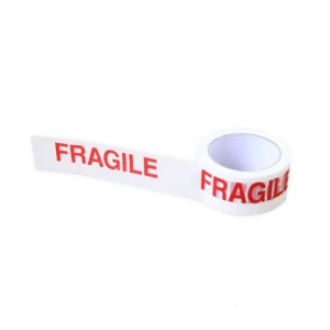 Banda adeziva (scotch) FRAGILE AplanTape, 48 X 60 m, Alb - Img 2