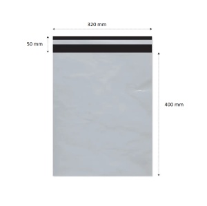 Pungi Curierat COEX 320x400x50mm, 50 Microni, Ultra-Rezistente