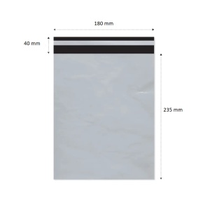 Pungi Curierat 180x235x40mm,50 Microni, COEX Ultra-Rezistente