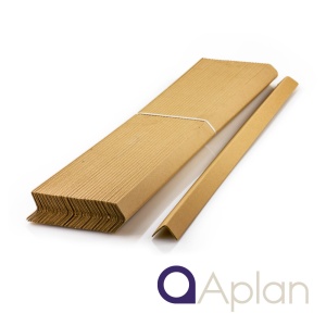 Set 25 Coltare din Carton 45 x 45 x 3.5 mm x 1.2 m, Natur