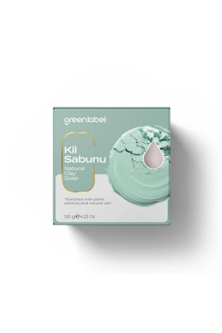 Săpun Natural Greenlabel cu Extract de Argilă – 120g