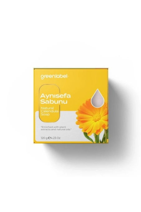 Săpun Natural Greenlabel cu Extract de Calendula – 120g