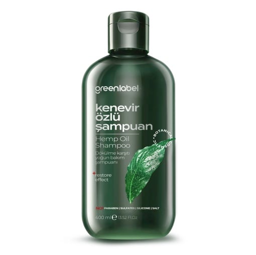 Șampon Profesional Greenlabel cu extract de canepa 400ML